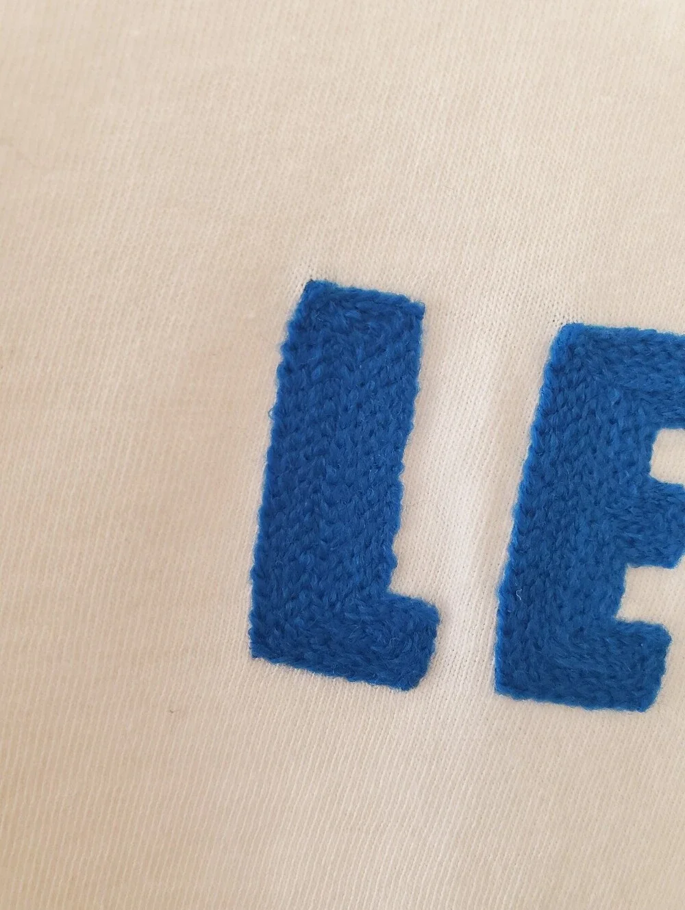 J Crew Les Perles Tee Size Large